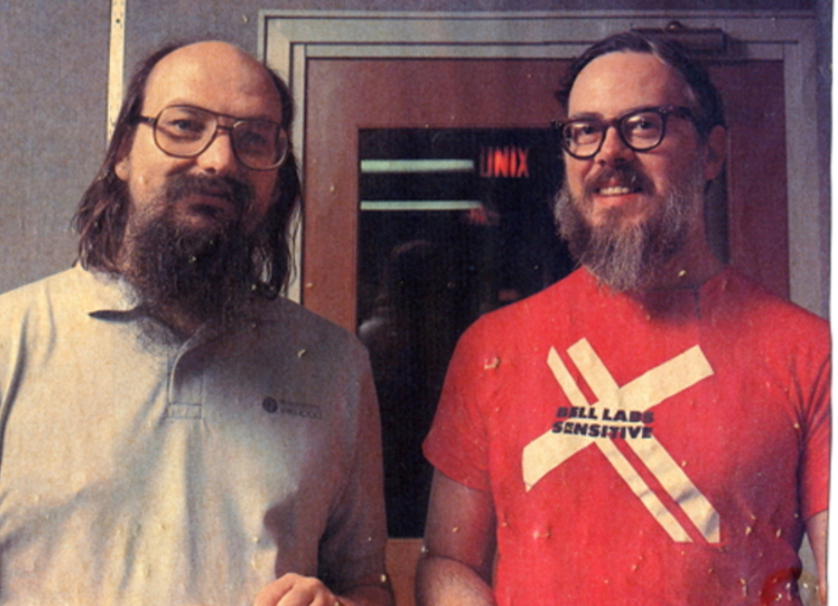 Dennis Ritchie and Ken Thompson